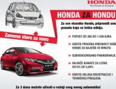 Delta Automoto akcija: Honda za Hondu